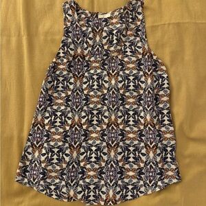 Joie Silk Butterfly Tank Top